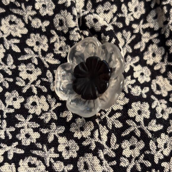 In Group ltd Vintage 80s abstract mixed floral skirt set w attached jacket sz 8 - Picture 10 of 16